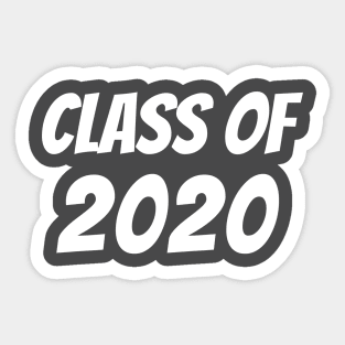 Class of 2020 Sticker